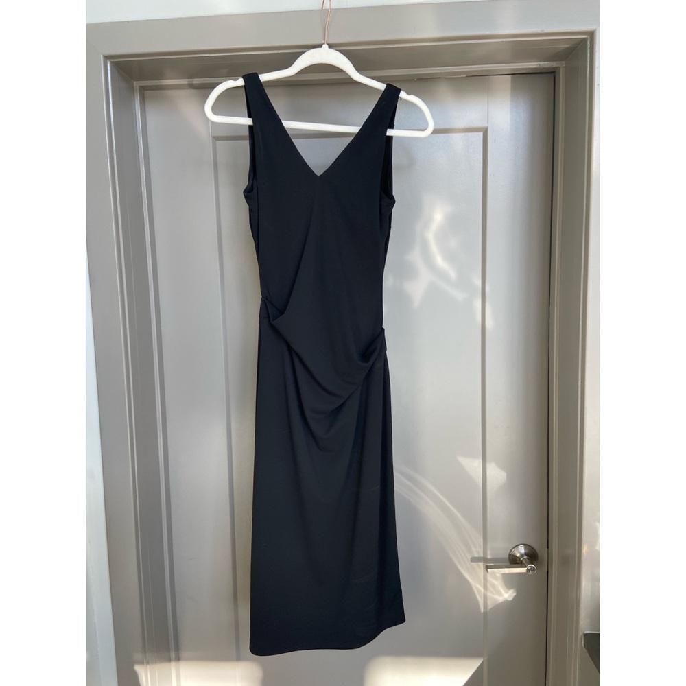 Nicole Miller New York Vintage Midi Black Dress